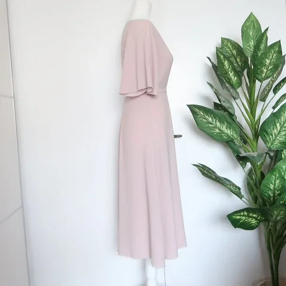 sage green bridesmaid dresses Wilfred Aritzia black dress main image 0